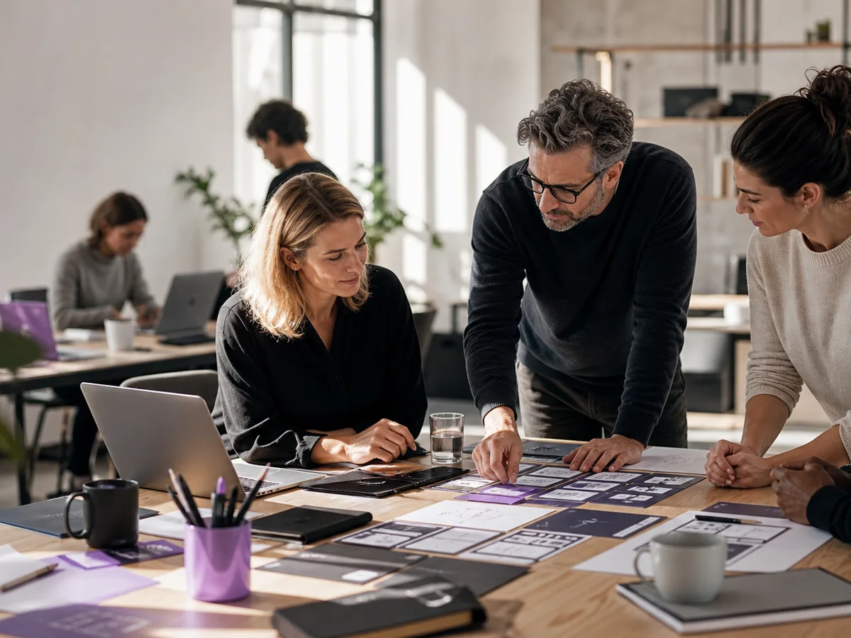 Arbeitsplatz für strategische KI-Nutzung